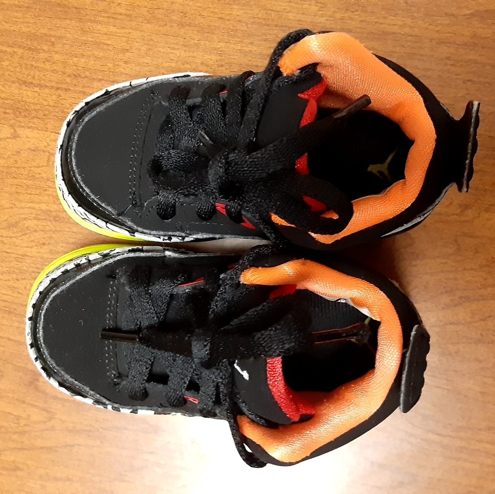 Nike AIR JORDAN 2013 Baby Toddler Size 6C Black Or - Picture 6 of 8